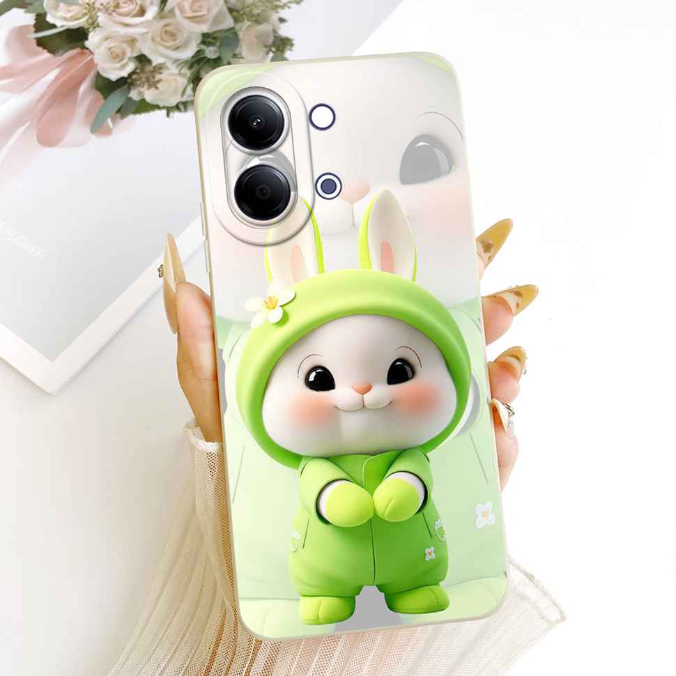 For vivo Y05 4G Case Fashion Colorful Flower Cartoon Silicone Back Cover For Vivo Y11D VIVO Y05 4G Bumper Phone Cases Fundas