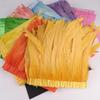 10Meters Rooster Tail Feathers Trim 25-30Cm Coque Feathers Trimming For Handiwork Crafts Carnival Dress Skirt Costumes Plumes