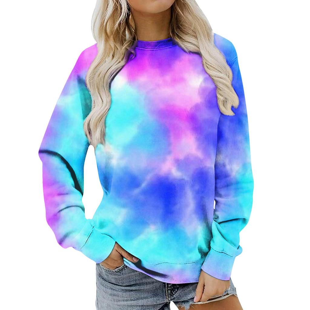 Women's Clothing Autumn Winter Halloween Round Neck Long Sleeve Large Loose Plush Thickened Sweater Top