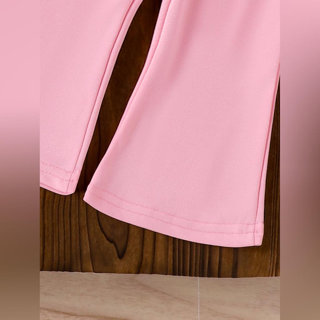 Kids Casual Long-Sleeve Set, Comfortable Daily Wear Outfits