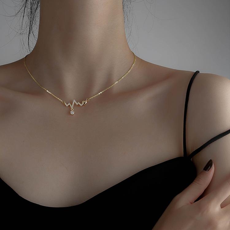 Kiss Jewelry Винтажный Золотой Цвет Жемчужное Бусинное Ожерелье Женское Двойные Цепочки Жемчужный Подвеска Чокер Корейская Мода Ожерелье Украшение