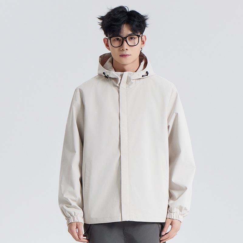 Водонепроницаемая альпинистская куртка Повседневная спортивная парная мужская и женская в одном стиле Однотонная ветрозащитная