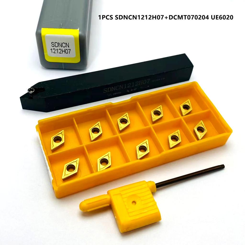 SDNCN1010H07 SDNCN1212H07 SDNCN161H07 SDNCN2020K07 Наружный держатель инструмента для транспортного средства.dcmt070204 Твердосплавный вставной инструмент для токарного станка с ЧПУ