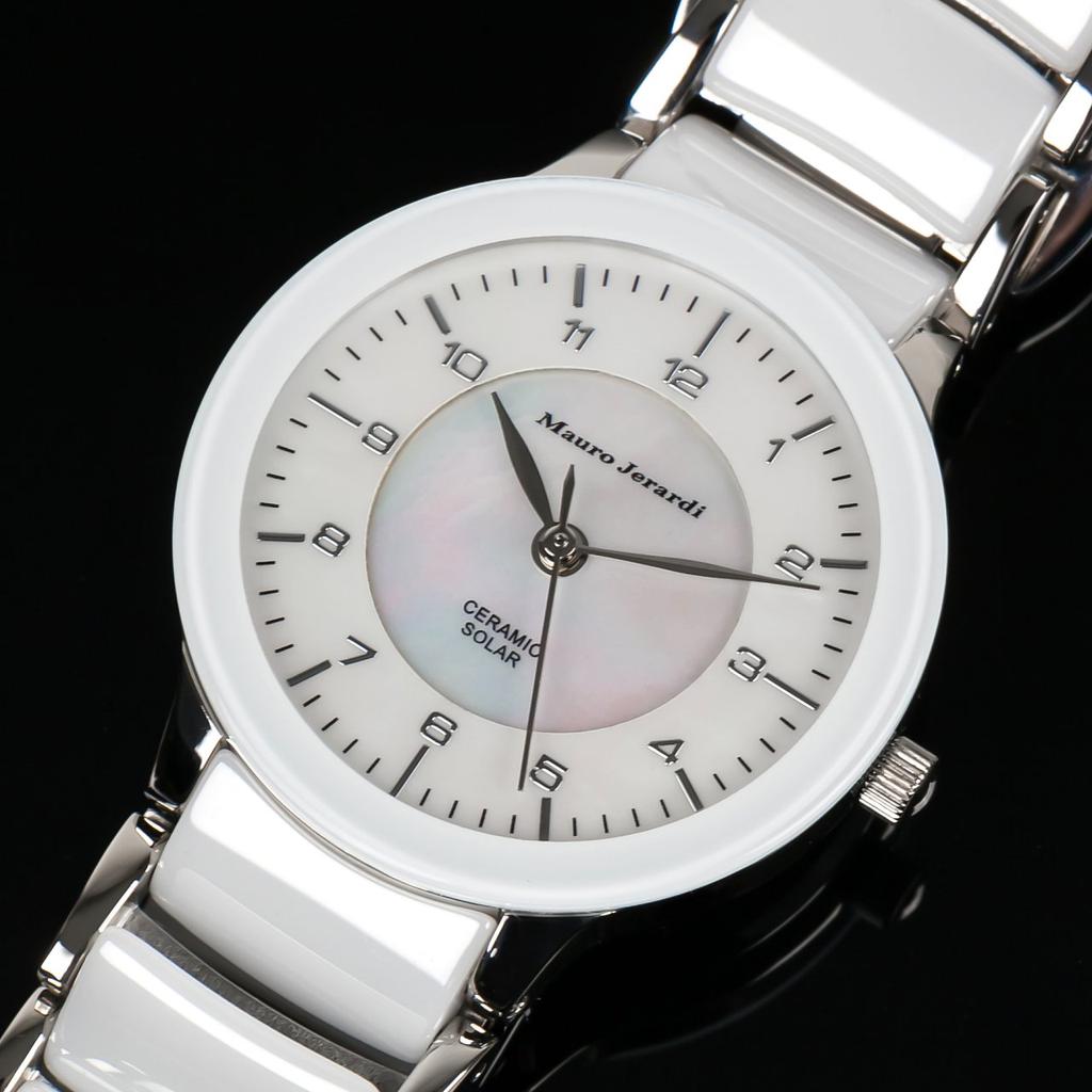 Часы Solar Ceramic White [Mauro Geraldi] MJ044-3