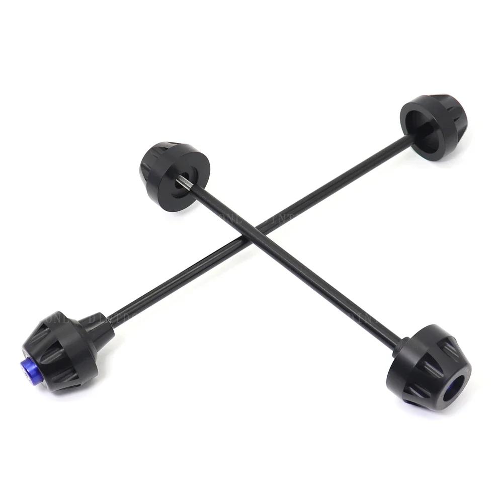For BMW S1000RR S1000R S1000XR 2019-2022 Rear Front Axle Fork Crash Slider Motorbike Wheel Protector S1000 R RR XR M 2020 2021