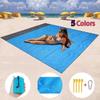Водонепроницаемое карманное пляжное одеяло, складной коврик для кемпинга, матрас, портативный легкий коврик, коврик для пикника на открытом воздухе, песчаный пляжный коврик 140x200 см/200x210 см