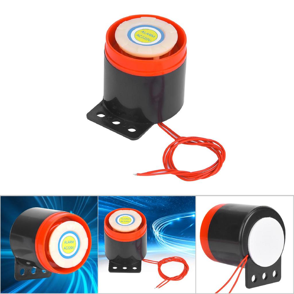 AC 220V 110dB активный зуммер сигнализация бипер с проводом для DIY электроники