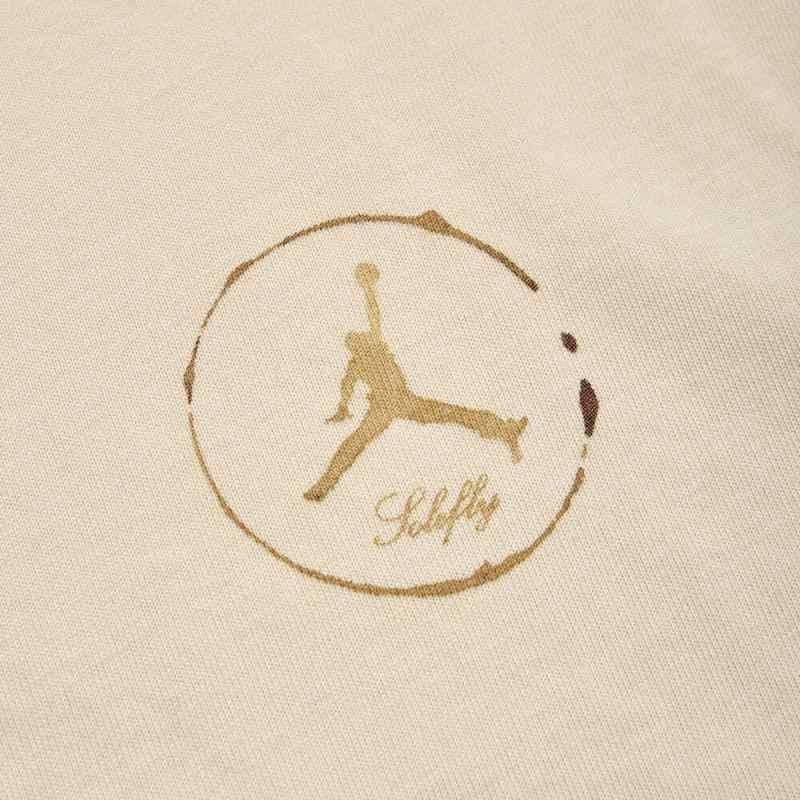 Новая футболка Jordan Jordan Apparel Мужская Песочная HM5037-238