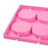 Круглая силиконовая форма для леденцов на 8 ячеек, форма для шоколадного печенья для выпечки, инструменты для украшения кондитерских изделий