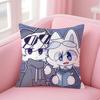 Мультяшная Наволочка F-Furry F-fandom Удобная Двусторонняя Наволочка Идеально Подходит для Автомобиля Дивана Спальни и Других Мест