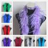 2 Meter Fluffy Ostrich Feather Boa Skirt Costumes/Trim for Party/Costume Craft Ostrich Feather In Wedding Decorations