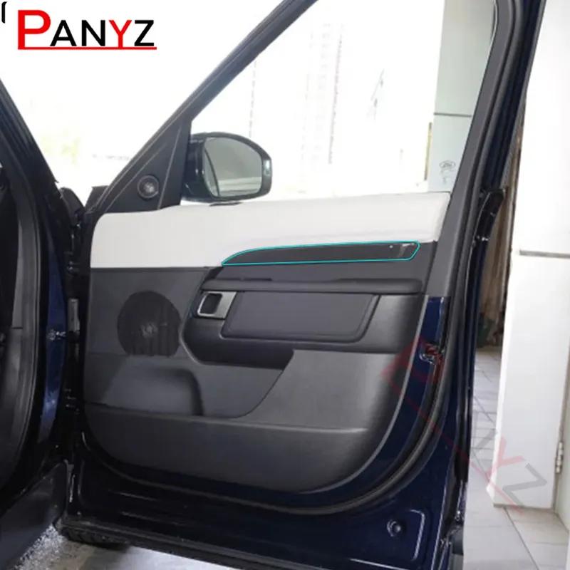 Car Interior Central Console Gear Dashboard Panel Navigation Screen Protective Film for Land Rover Discovery 5 L462 2017-
