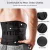 Waist Support Belt 6 Sections Anti-Slip Orthopedic Waist Support Breathable Waist Support Belt