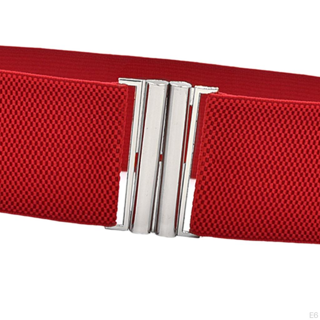 Стильный женский эластичный пояс с шикарной пряжкой