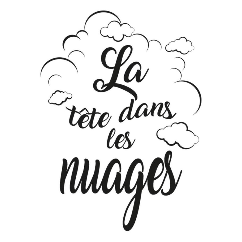 Les Trésors De Lily [P2748] - Лист наклеек «Сообщения» («Голова в облаках») - 50х70 см.