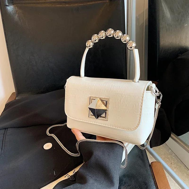 Новая высококачественная большая вместительная сумка на плечо модного бренда, женская модная нишевая сумка для отдыха для женщин