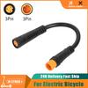 Electric Bicycle Butt Plug Male To Male/Female To Male Extension Wire Waterproof for Ebike E-Bike Display Thumb Throttle Cables Throttles 2