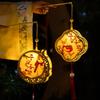 Chinese Middle Autumn Festival Lantern Paper Ancient Style Handheld Lantern  Festival Decoration