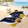 Everton FC Personalized Printed Beach Towel Soccer Logo Support Custom Name Text Absorbent Towel For Sport Travel Special Gift