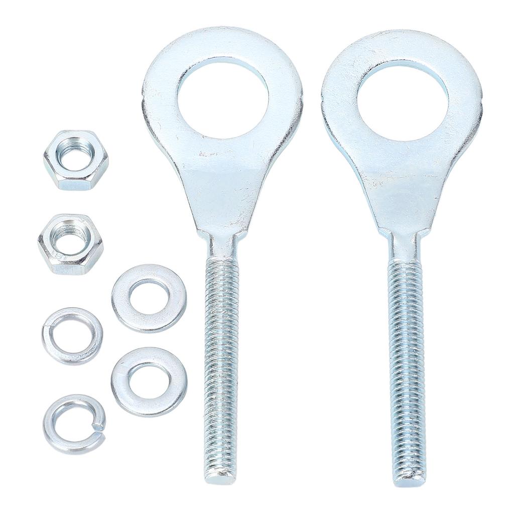 2 шт. 15 мм Натяжитель цепи Регулятор Натяжитель оси цепи Регулятор Для мини-байка 50 куб.см - 125 куб.см CRF50 Квадроцикл Питбайк