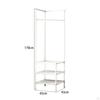 Coat Rack Clothes Garment Floor Bedroom Hanger Apartment Multifunctional Dorm Living Room