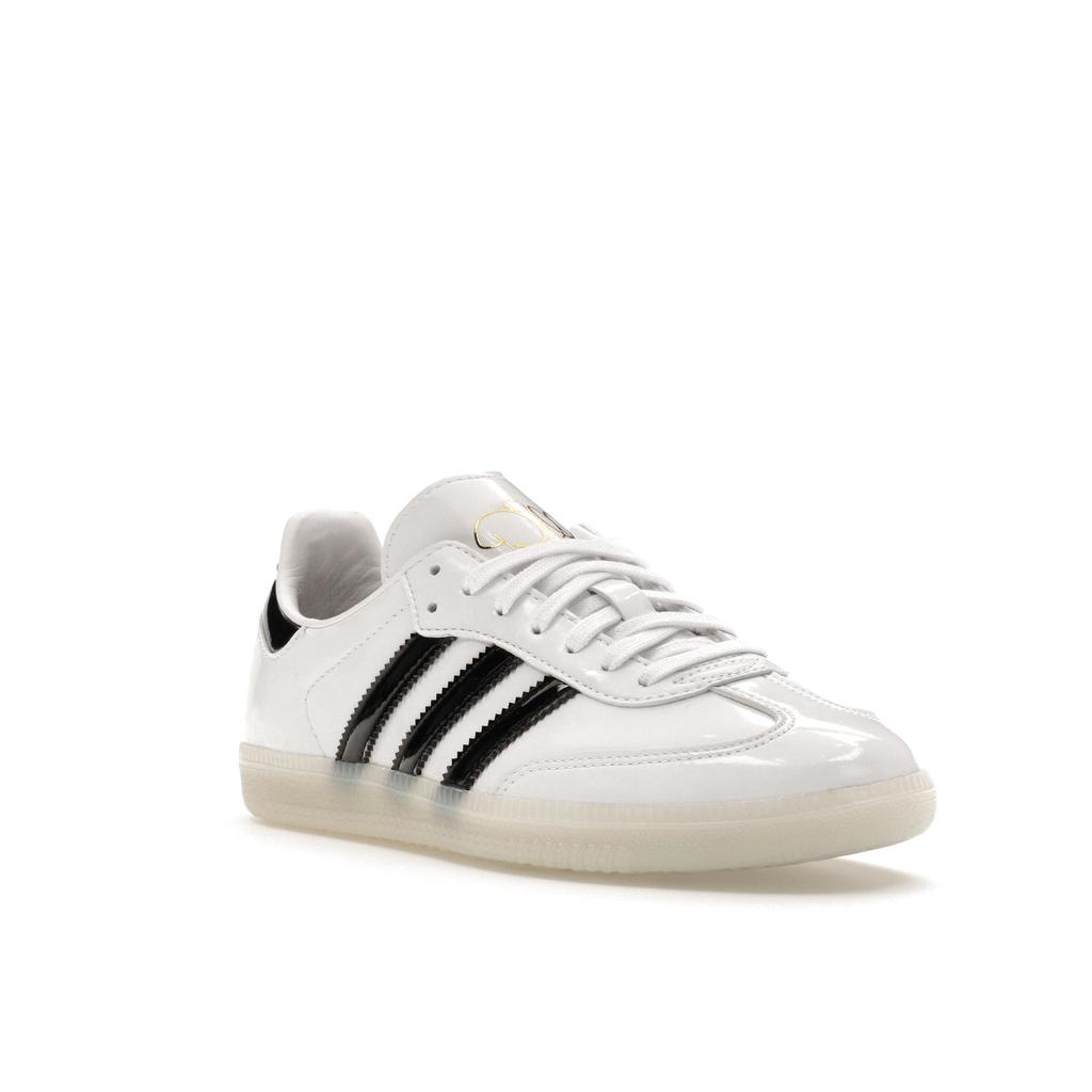 Jason Dill X Adidas Samba White Black Unisex Sneakers Cloud-White Core-Black Gold-Metallic IE5158