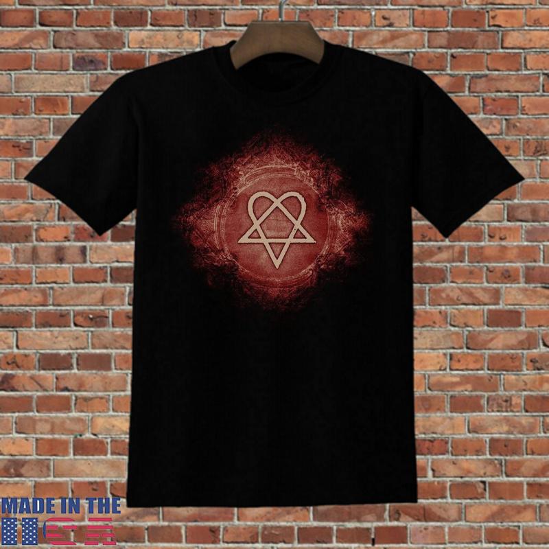 Футболка с логотипом Him Band Heartagram для фанатов, размеры S-5XL FH970