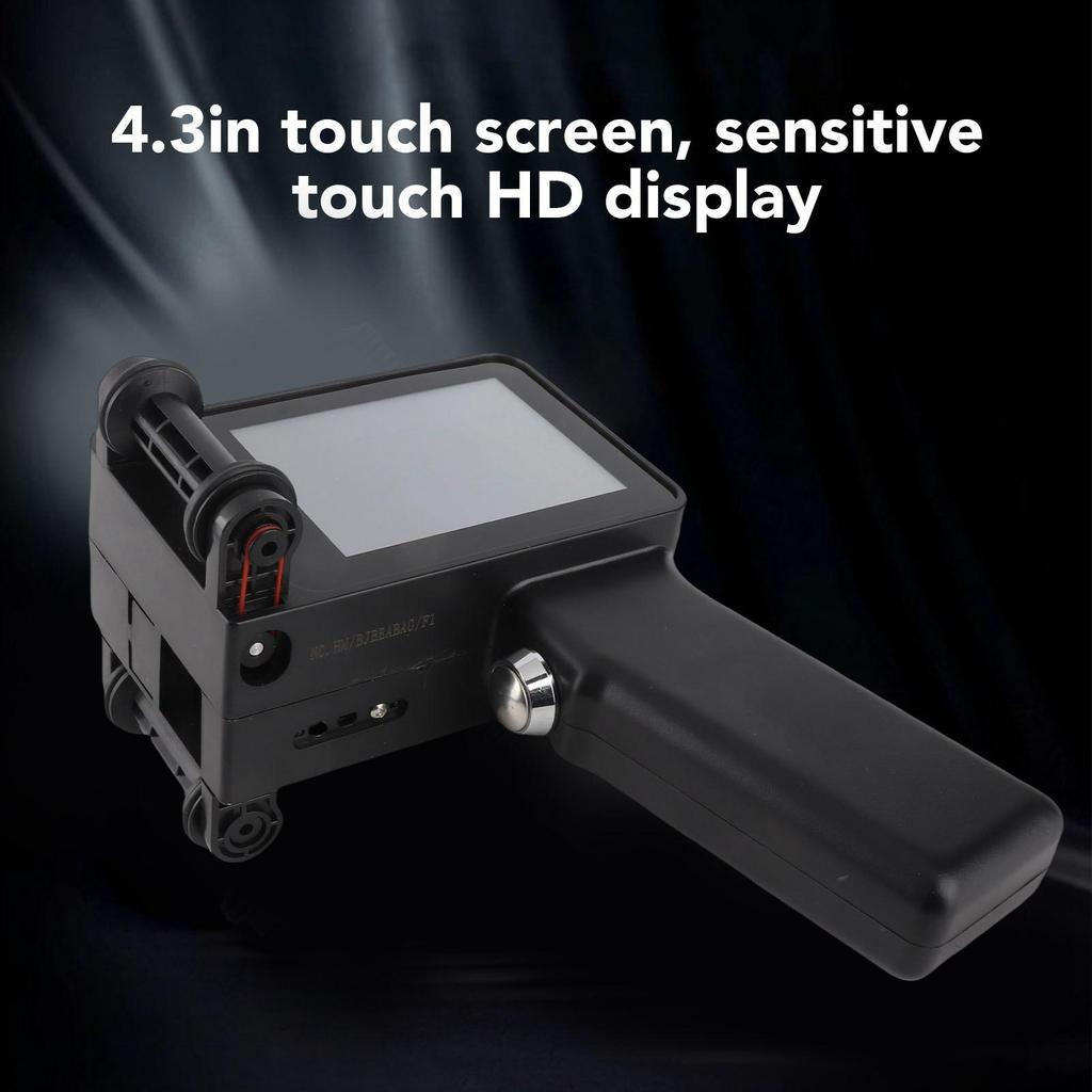 Ручной струйный принтер-пистолет Маленький портативный с HD LED 4,3-дюймовым сенсорным экраном N6 Без картриджа