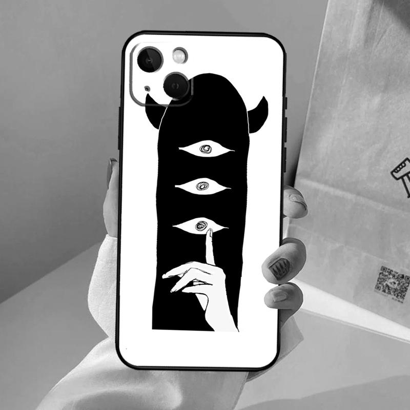 Oyasumi Punpun Phone Case For iPhone 17 Air 16 14 13 12 11 15 Pro Max 13 12 mini 15 16 Plus 16e Cover Coque