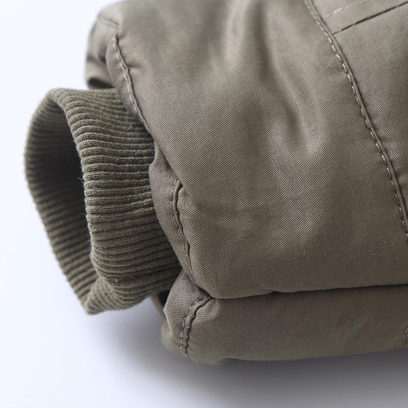 Boys Coats Velvet and Thickened 2024 Winter Fashion Hooded Jacket Boys' Clothing Children Cotton-padded Jackets