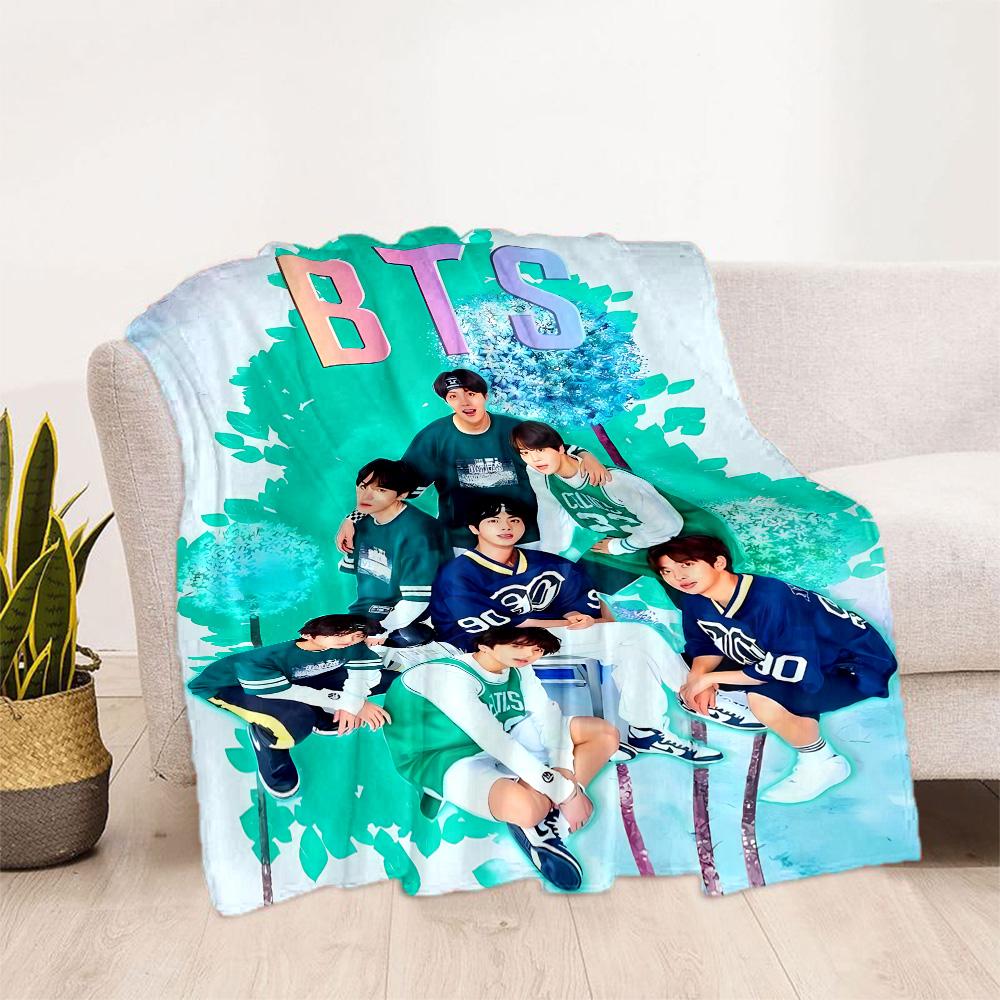 Dynamic Bts Energy Suitable blanket for offices, travel, living rooms also a good gift for friends and family Suitable for all seasons.