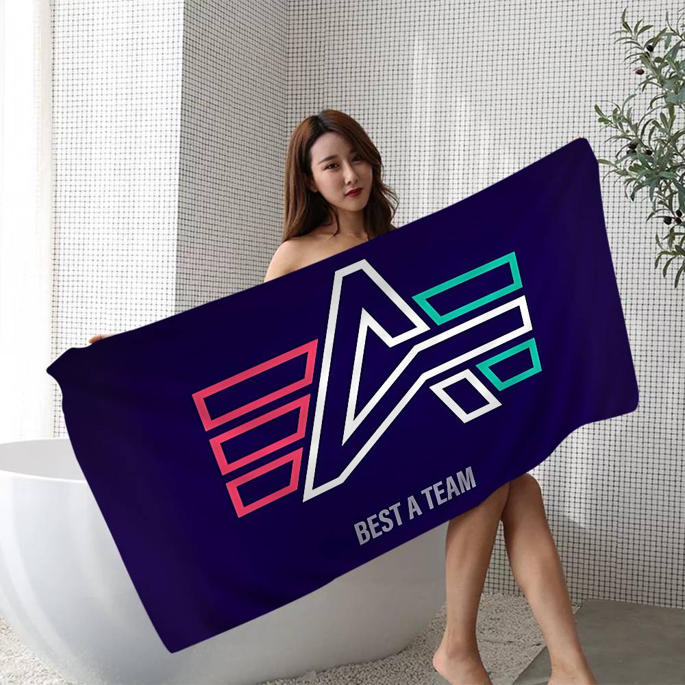 Alpha La Industries Микрофибровое пляжное полотенце Впитывающее Быстросохнущее Мягкое для йоги, плавания, курорта, альпинизма