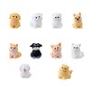Voyyphixa Miniature Dog Figurines, Set of 10, Cute Small Dog Figurines, DIY Tabletop Decor, Gifts, Landscape Ornaments, Bonsai Ornaments, Fun Gifts
