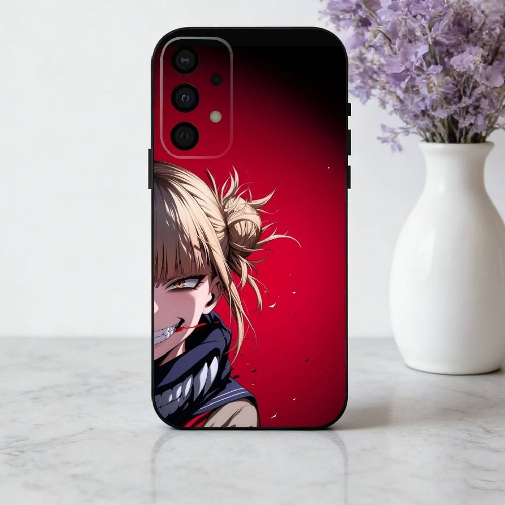 A-Аниме H-Химико-O T-Тога Чехол для телефона для Samsung Galaxy A73,A72,A71,A70,A53,A52,A51,Мягкий силиконовый черный чехол