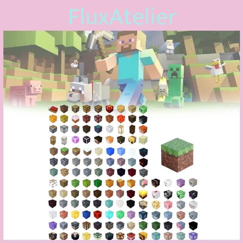 Магнитные строительные блоки Minecraft для детей Образовательная игрушка Подарок для мальчиков