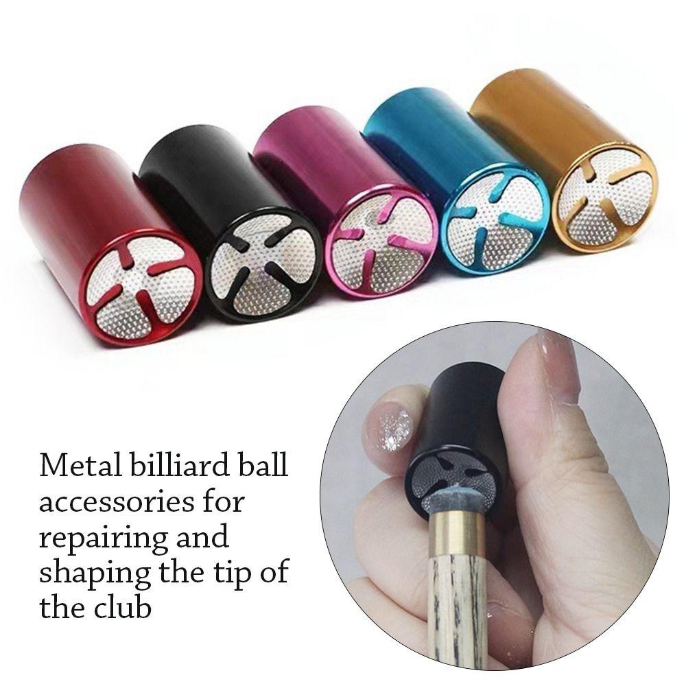 2 в 1 корректор кончика кия, инструмент для ремонта, формирователь кия, универсальный инструмент для ремонта наконечника кия, полировщик