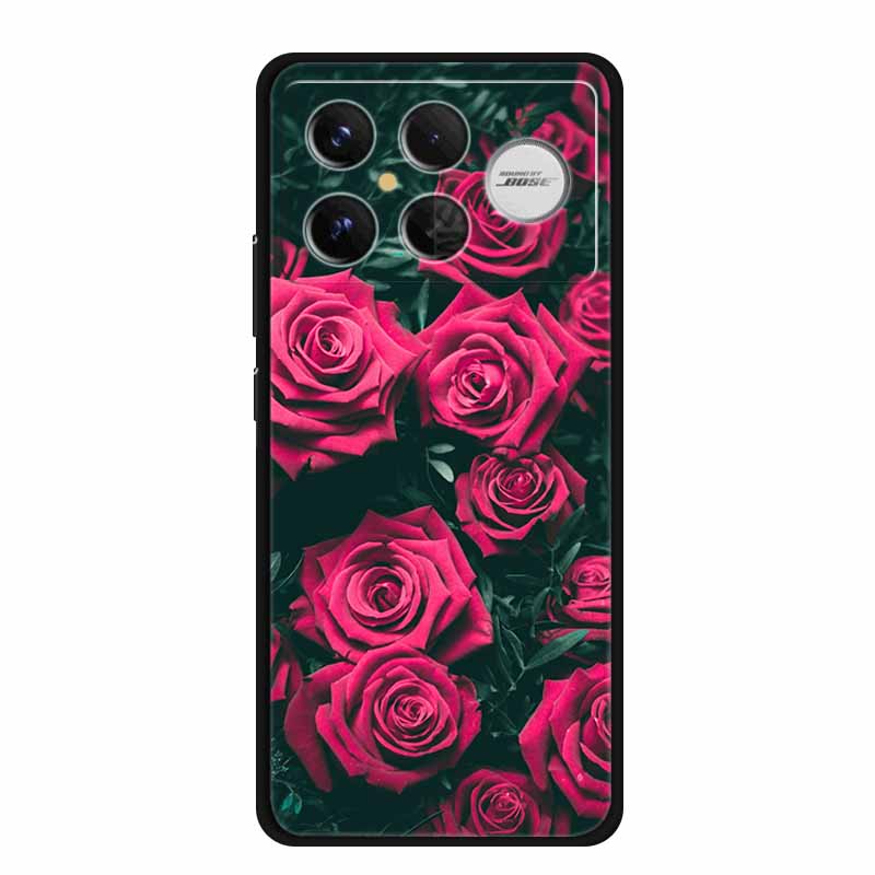 Чехол для Redmi K90 Pro Max Цветы Мягкий Силикон ТПУ Чехлы для Телефона для Xiaomi RedmiK90 Pro Max Ударопрочный Животные Защитный Чехол