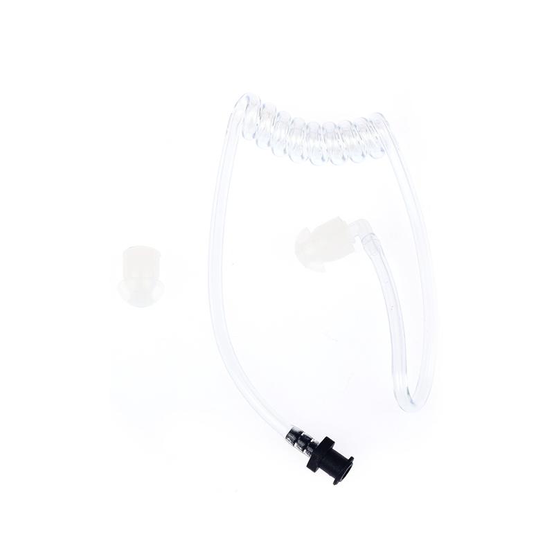 Наушники с прозрачной катушкой, акустическая воздушная трубка, затычка для ушей для рации с двусторонней радиосвязью