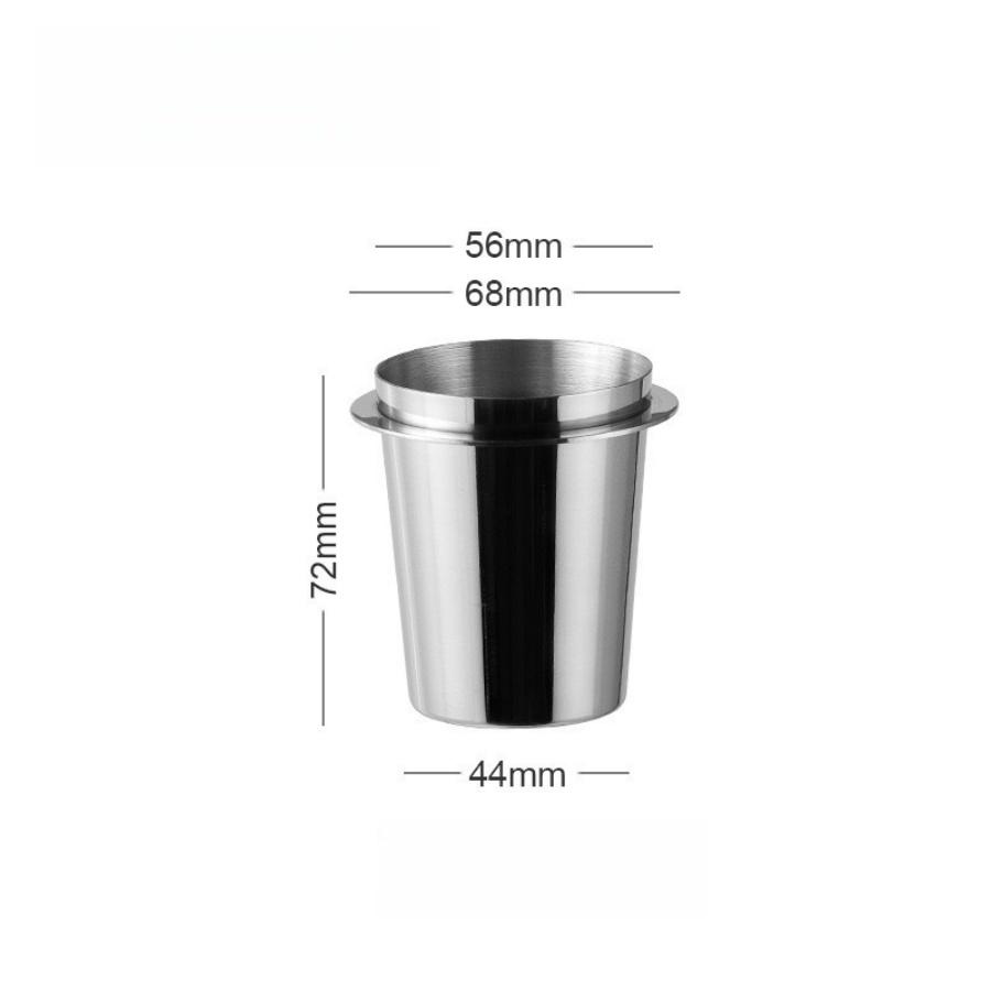 304 Stainless Steel Coffee Powder Cup Dosing Cup Scent Cup Coffee Machine Handle Powder Collector Espresso Machine Accessories