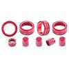 Reliable-For Honda Civic -2026,For CRV -2026 9Pcs Air Conditioning Knob Cover Start/Stop Button Ring Accessories
