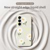 For Samsung Galaxy A17 5G Case Daisy Pattern Printing Straight Edge TPU Phone Back Cover