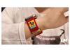 Совместимый нейлоновый магнитный ремешок для Apple Watch - Год Лошади, Красный плетеный браслет S9, S8, S7.