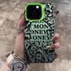 New Fashion Doodle Drawing Phone Case For iPhone 14 15 16 Plus 11 12 13 ProMax X XR XS Max iPhone7/8Plus Laser Plated Silicone Cove