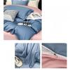 Long Staple Cotton 80 Count Pure Cotton Solid Color Single Duvet Cover Three Piece Set Four Piece Set Solid Color Duvet Cover