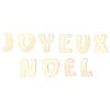 MERRY CHRISTMAS Wooden Letters 3 X 4.2 Cm 10 Pieces