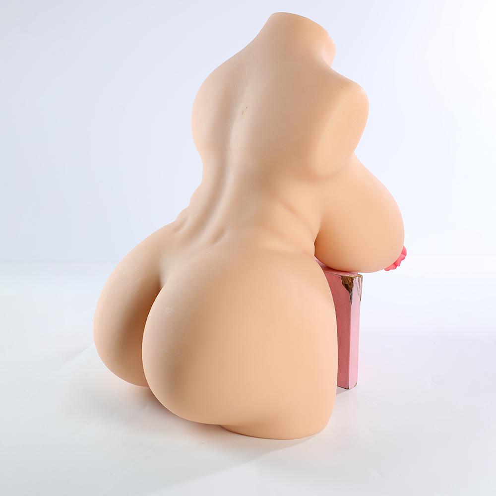 3D Силиконовая Секс-Кукла TPE Сексуальное Декольте Влагалище Любовь Анальная Любовь Взрослые Секс-Игрушки для Мужчин Наполнена Жидким Силиконом в Груди Ощущается Мягче