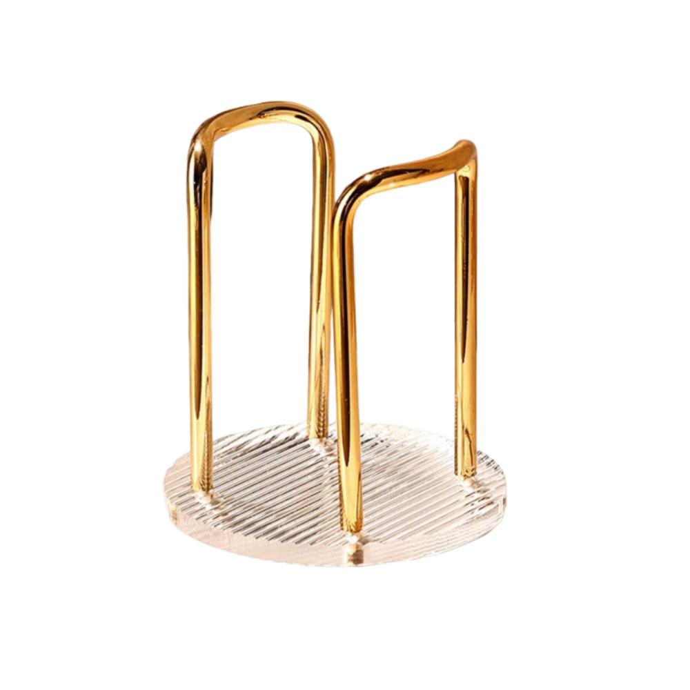 1/2 Slots Cup Storage Rack Thickened Acrylic Sturdy Durable Paper Cup Dispenser Multifunctional Longer Stick Cup Extractor