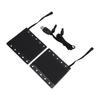 USB Heated Motorcycle Grips Cover Fast Heating Handlebar Universal ATV Hand Warmers 3 Heat Settings IP67 Water Proof