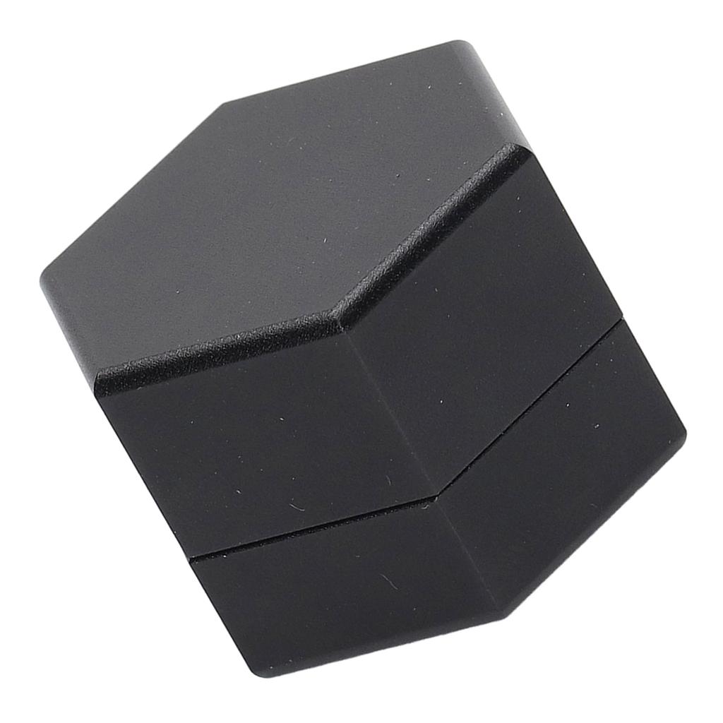 Mini Portable Billiard Chalk Case Hexagonal Pool Cue Chalk Box Holder Billiard Accessories Black
