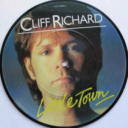 7inch Record CLIFF RICHARD - Little Town EMIP5348A EMI 1982 UK Soul/Funk Used